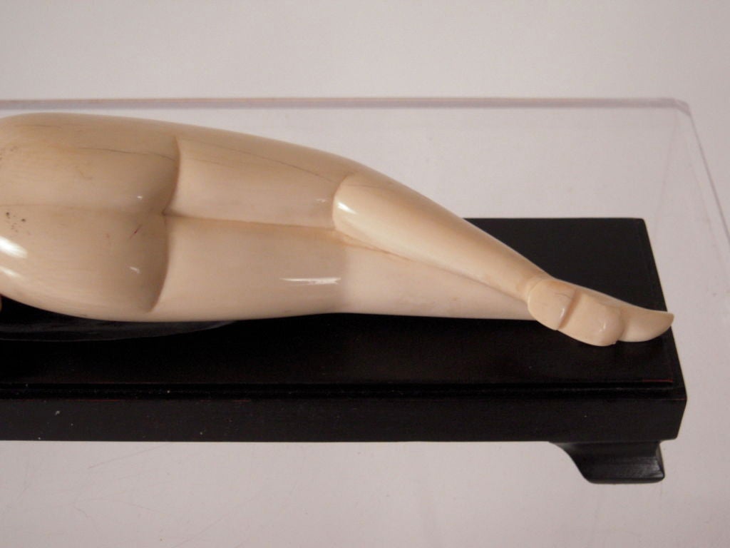 19TH C CHINESE IVORY DOCTOR'S MODEL 1