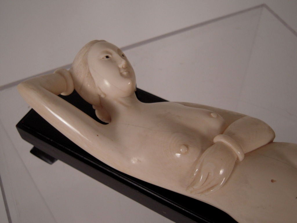 Chinese 19TH C CHINESE IVORY DOCTOR'S MODEL
