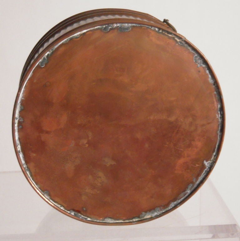 20th Century Copper Bucket for Firewood