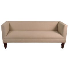 19th CENTURY AMERICAN RECTANGULAR SOFA, circa 1840