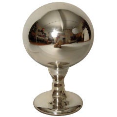 MERCURY GLASS BUTLER'S BALL