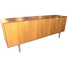 Vintage Walnut Sideboard by Florence Knoll