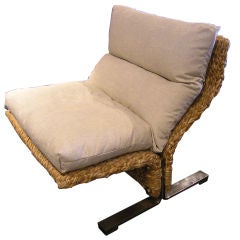 Lounge Chair Attributed to Saporiti