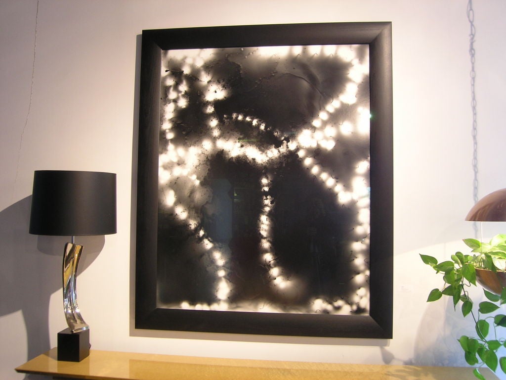 "Insight, " Large-Format Framed Gelatin Silver Photogram, 2/4 by Michael Flomen