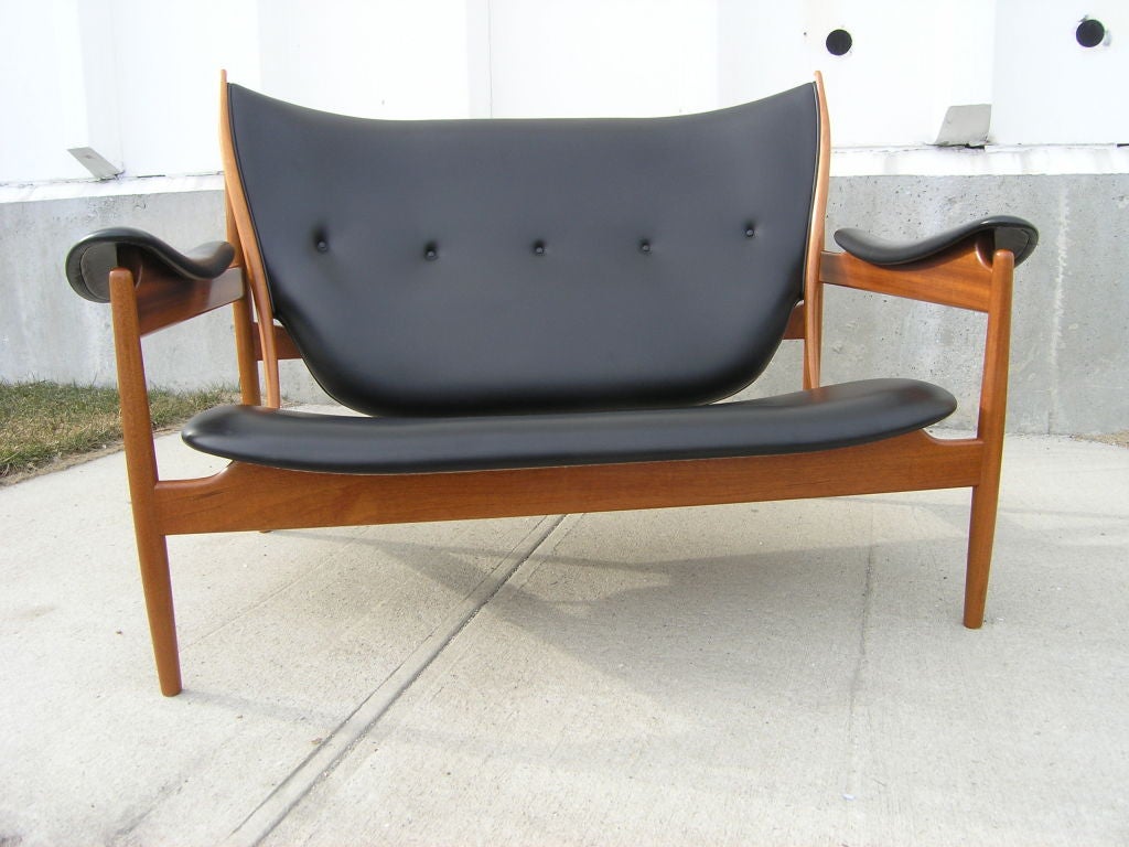 Extremely Rare Double Chieftain Chair by Finn Juhl 1