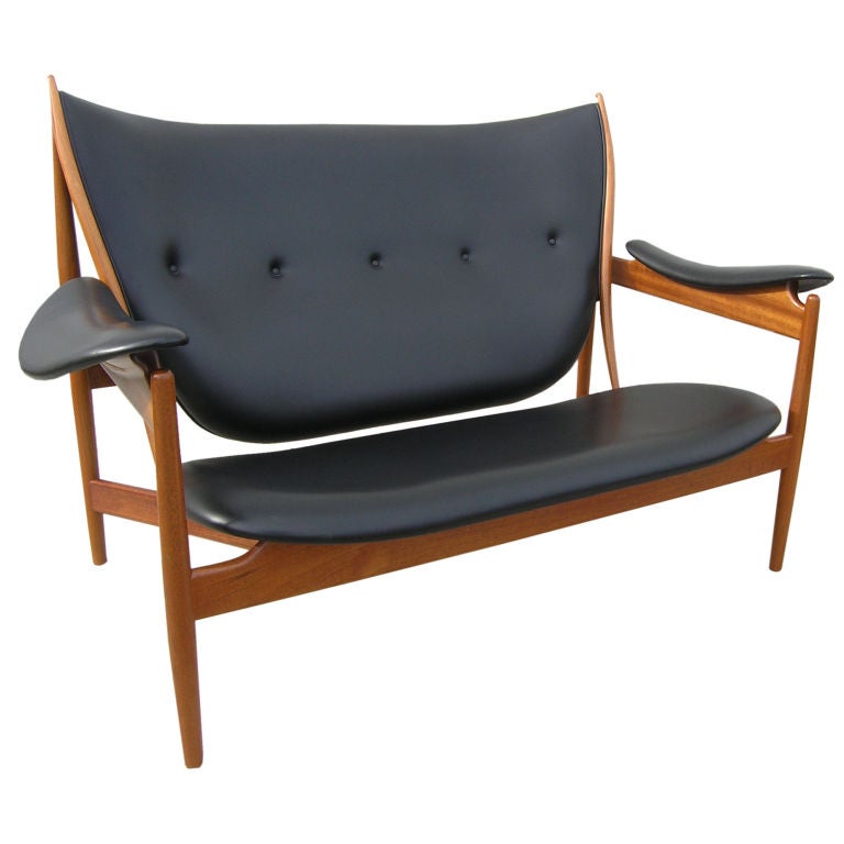 Extremely Rare Double Chieftain Chair by Finn Juhl