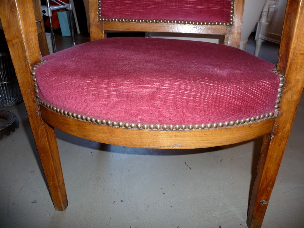 18th Century Period Directoire Armchair For Sale 2