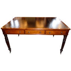 Antique Leather top desk