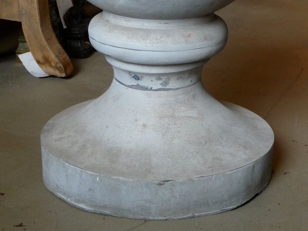 19th Century Zinc Roof Finial or Ornament In Good Condition For Sale In Boston, MA