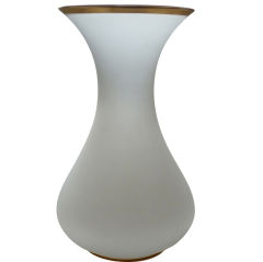 Baccarat opaline vase