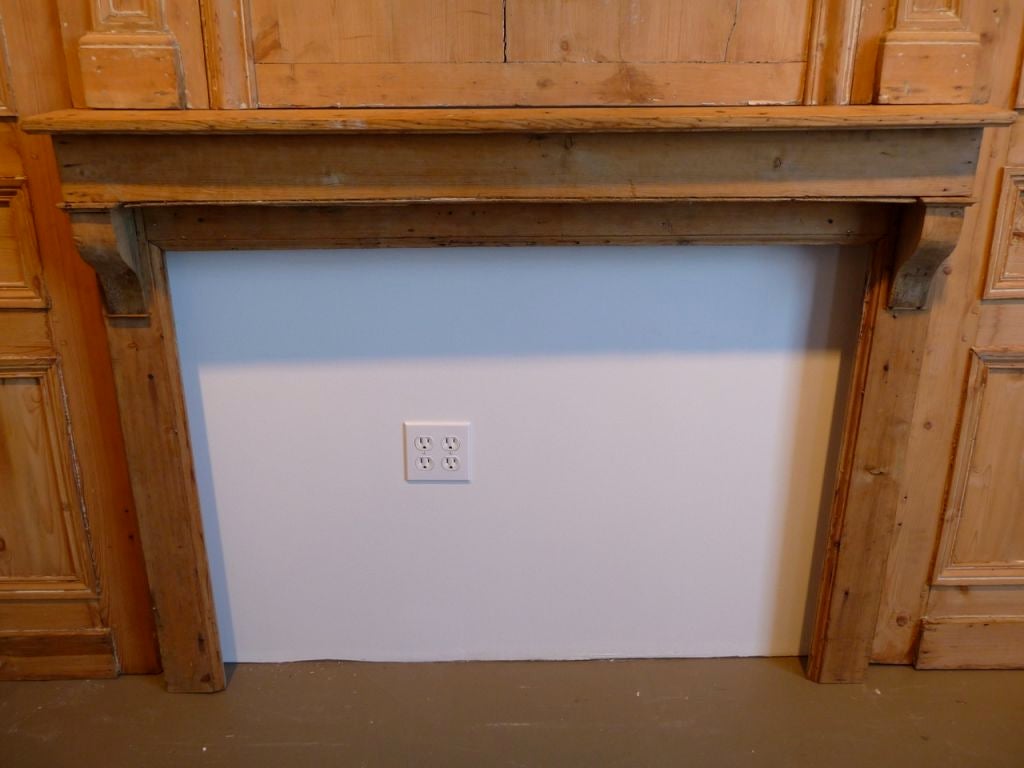 Pine Paneling In Good Condition In Boston, MA