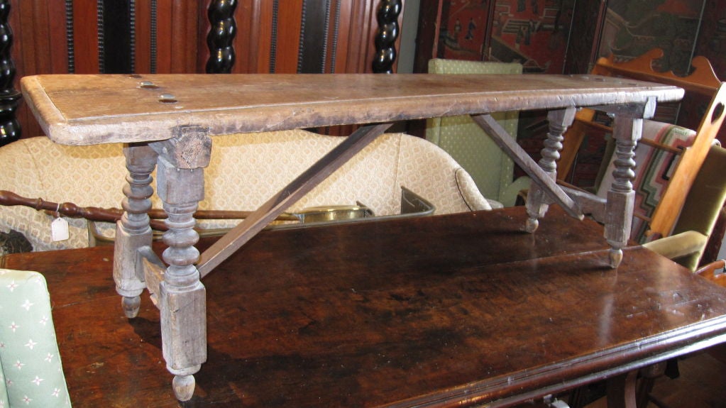 Spanish Walnut Bench