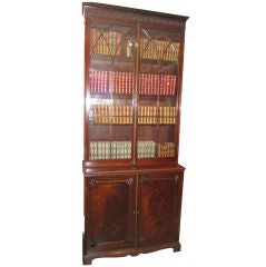 George II Mahogany Bookcase