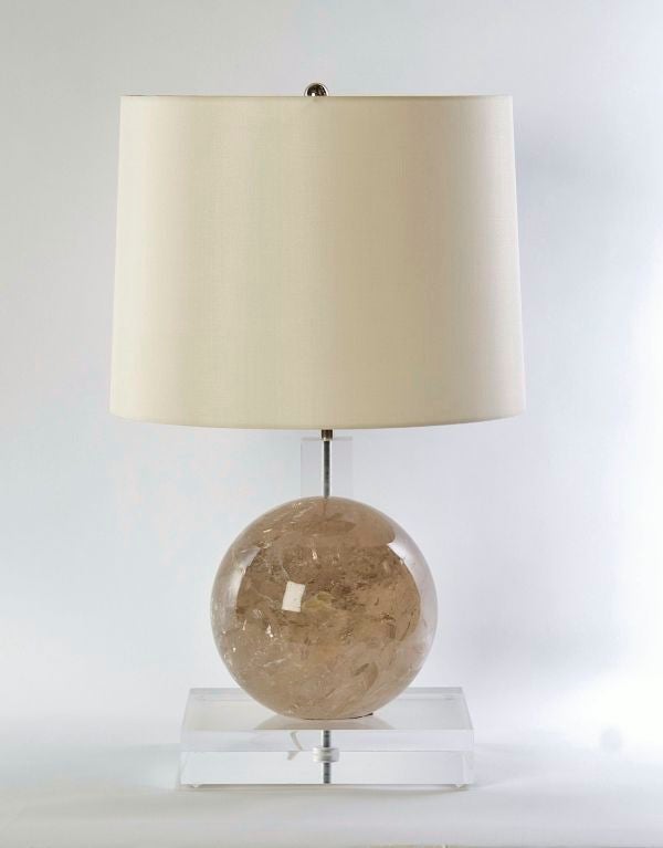 Quartz Sphere Lamp