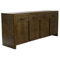 Lizard Cabinet with Bronze Handles