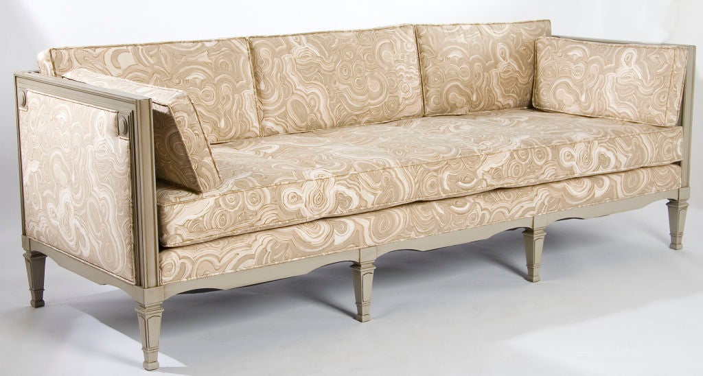 SALE / $2,800 / ORIGINAL PRICE $8,000<br />
+ One-of-a-kind piece exclusively for Belvedere's May 5th event with Jim Thompson's Tony Duquette Collection of textiles<br />
+ Vintage chair re-imagined in a luxury fabric<br />
+ FABRIC: 