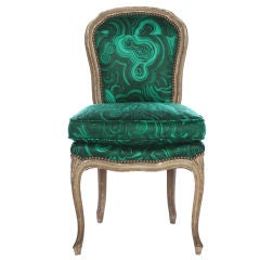 Used Tony Duquette  / Belvedere "Malachite" Chair