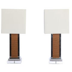 Pair of Tower Lamps