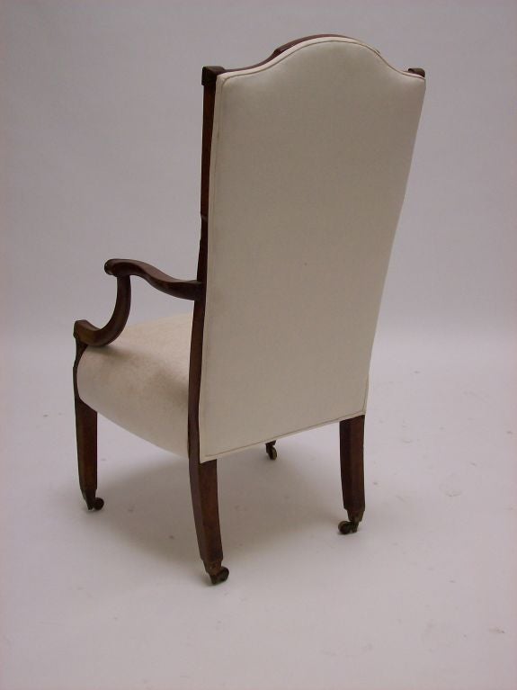 Flemish Mahogany Armchair
