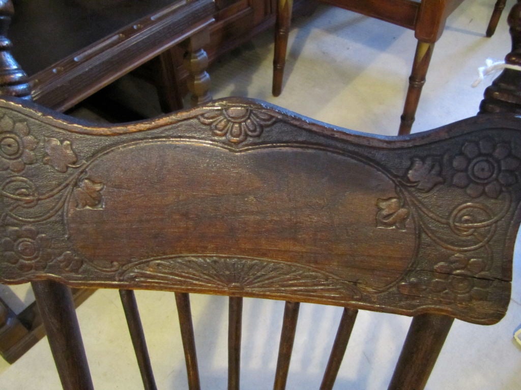 19th Century Victorian Child's Rocker