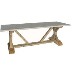 19th Century French Oak Table