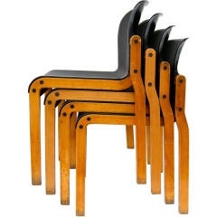 Set Of Stacked Thonets