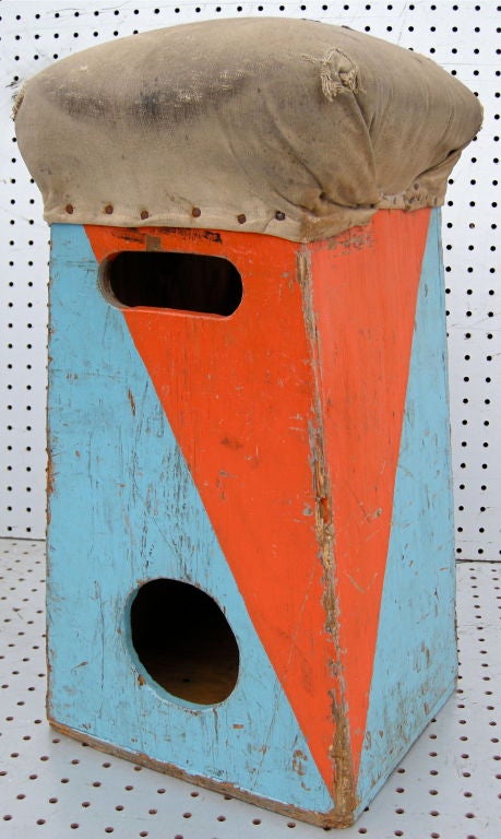 Colorful Circus Stool