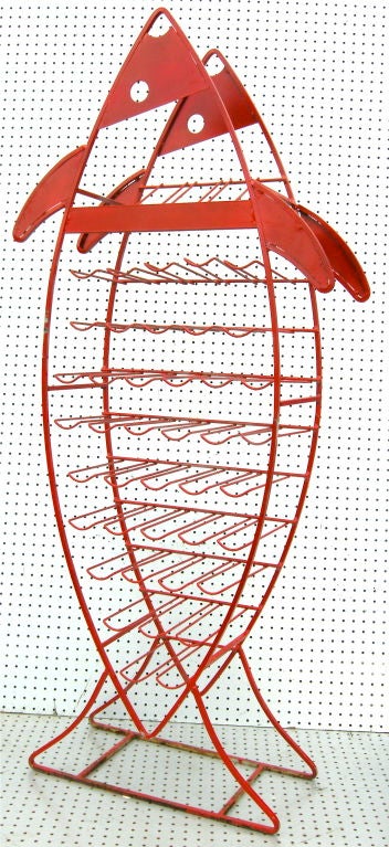 fish wine holder