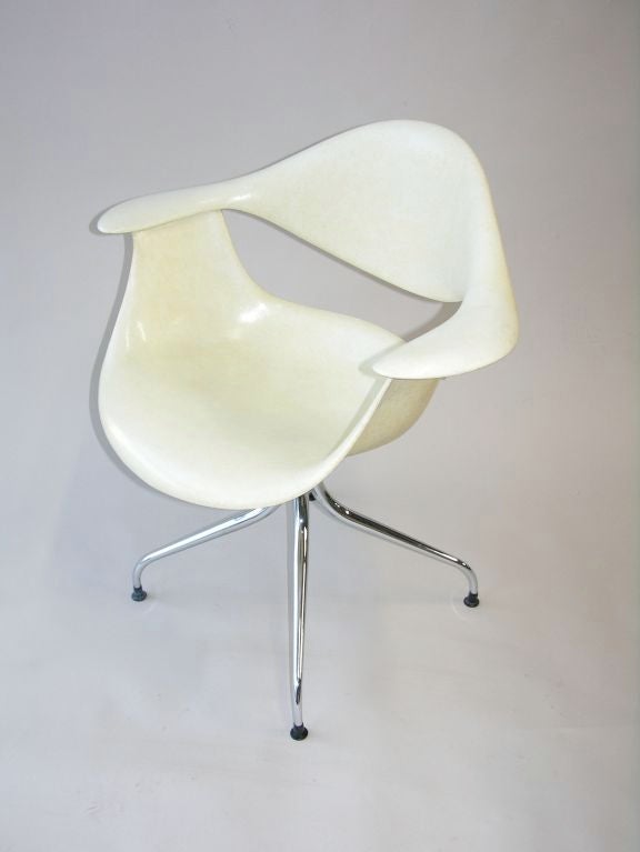 Mid-20th Century George Nelson Swag Leg Chair