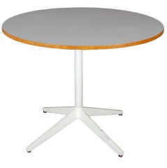 GEORGE NELSON ; CIRCULAR DINING TABLE