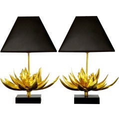 Pair of table lamps by Maison Jansen