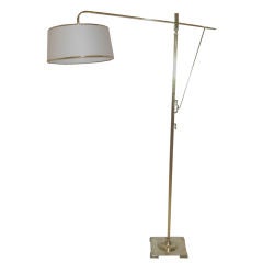 Brass articulated Floor lamp