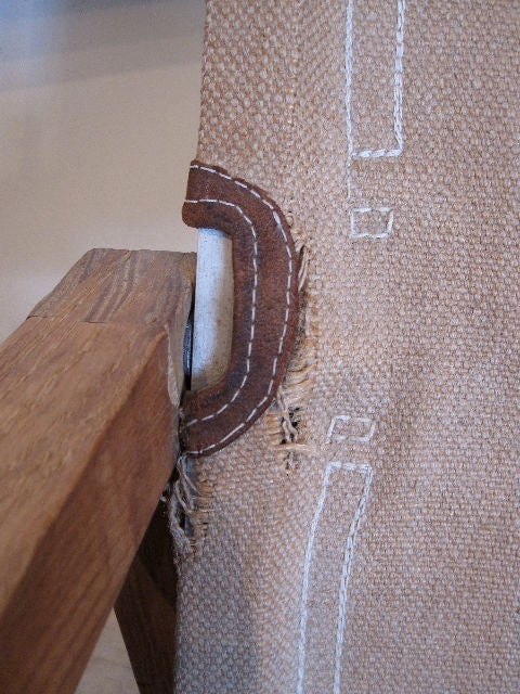 1920's Canvas Safari Chair