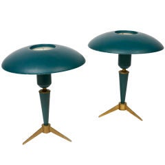 Pair of 1950's Phillips Table Lamps