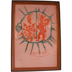 A woodcut by Jean Lurcat