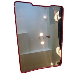 lacquered italian mirror