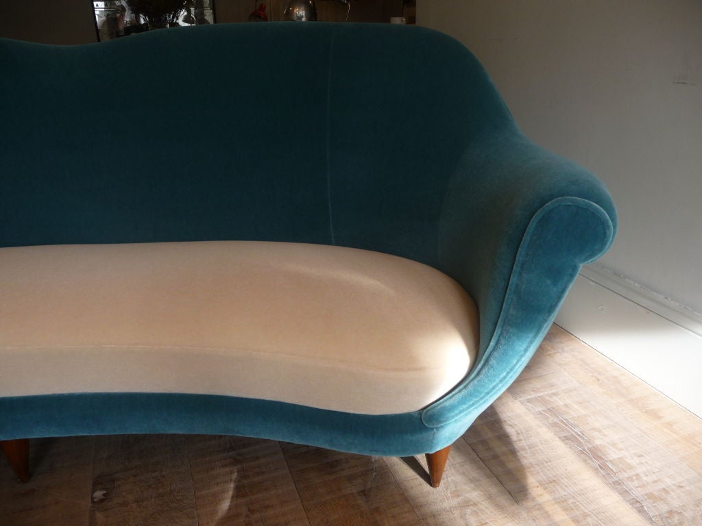 italian curved sofa