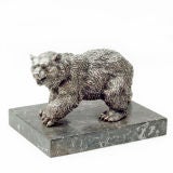 Baltic Silvered Bronze Bear