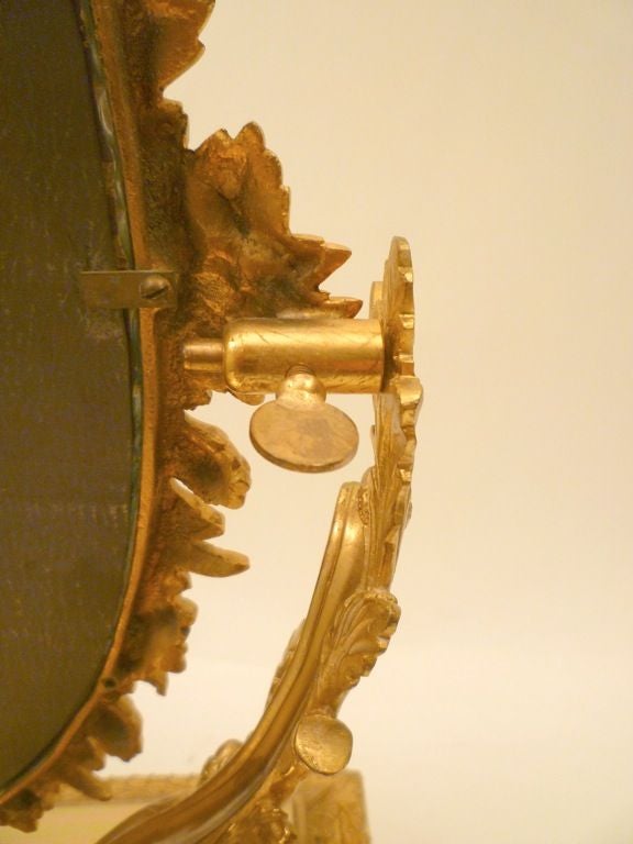 20th Century Ormolu Table Mirror
