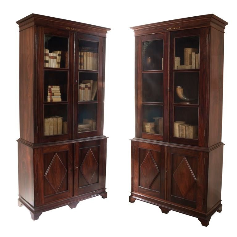 Pair of Anglo-Indian Bookcases