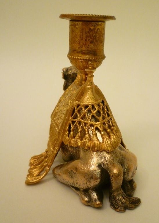 camel candle holder