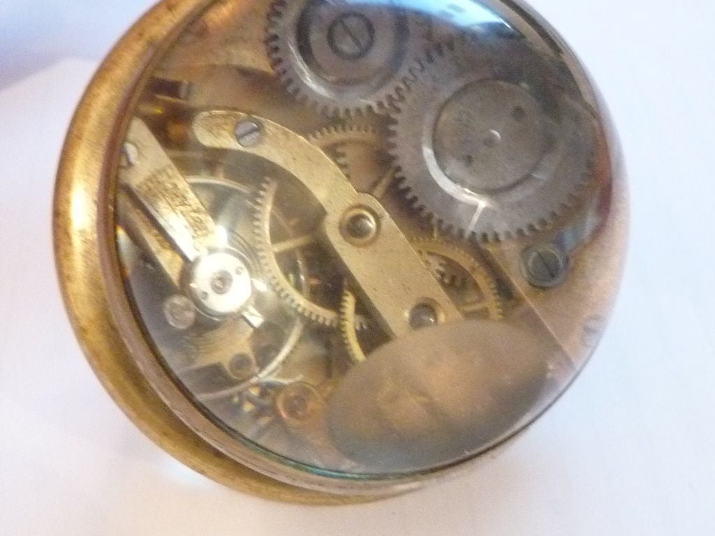 French Ball Clock by Leroy of Paris