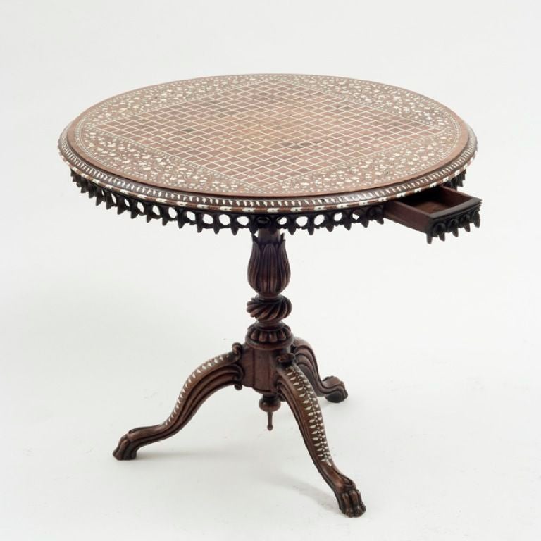 Anglo-Indian Rosewood Table
