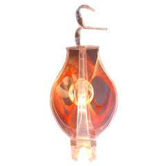 A very unusual 50s Lamp