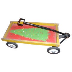 Vintage Child's Christmas Wagon