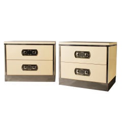 A Pair of Mastercraft Style Side Cabinets by Talisman
