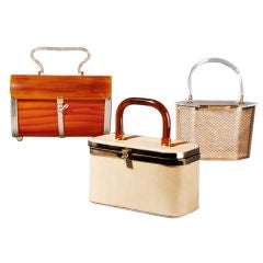 A Stunning Collection of Vintage Handbags USA 1950s