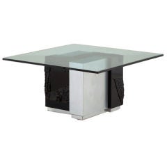 A Rare Paul Evans (1931-1987) Designed Studio Piece Side Table