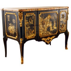 An 18th Century French Lacquered Commode