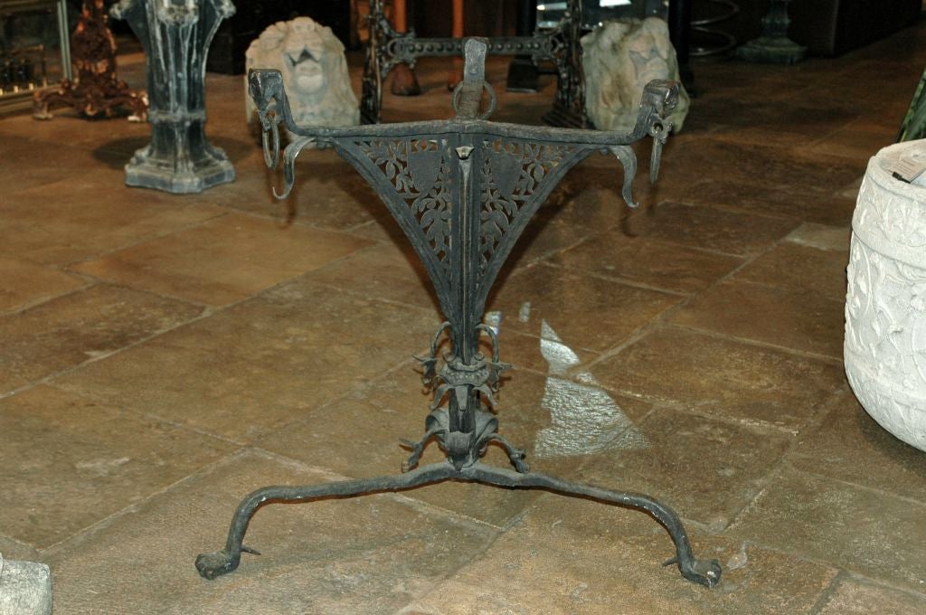 Forged Gothic Table Base